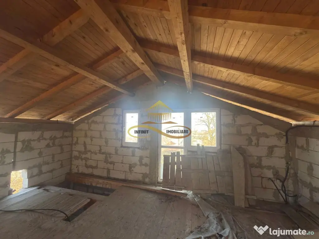 Casă P+M la roșu + teren 1.239 mp – Sărata (Bacău) ... 