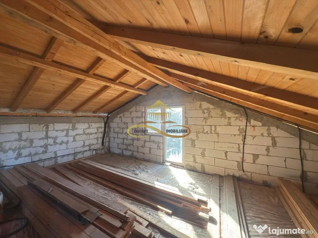 Casă P+M la roșu + teren 1.239 mp – Sărata (Bacău) ... 