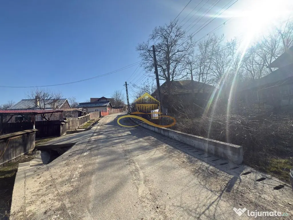 Casă P+M la roșu + teren 1.239 mp – Sărata (Bacău) ... 