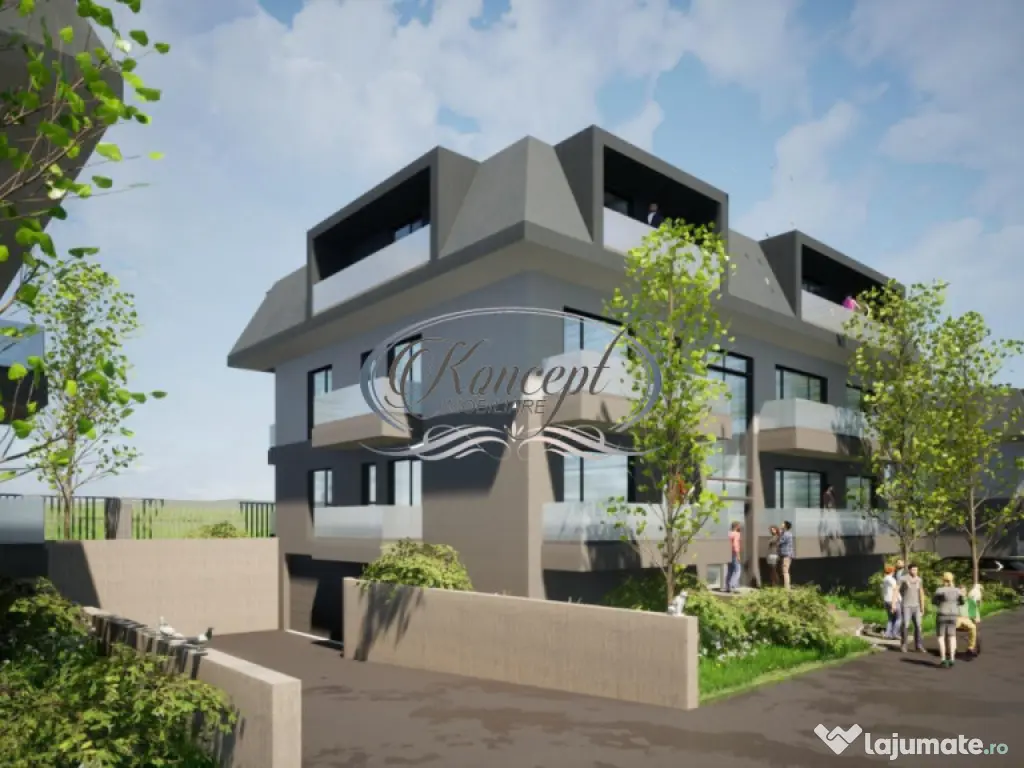 Apartament luminos in Baciu, imobil tip vila nou 