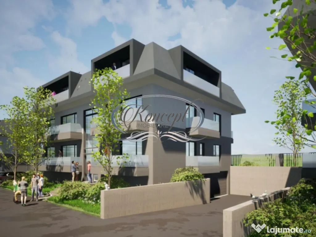 Apartament luminos in Baciu, imobil tip vila nou 