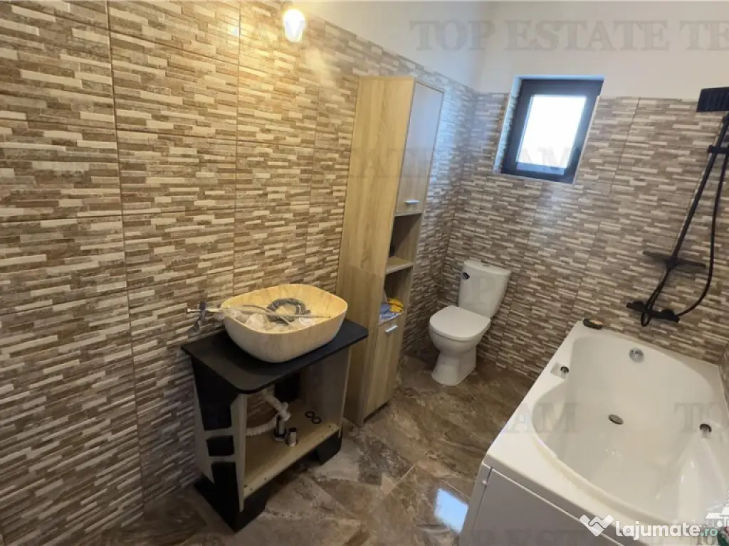 Casa individuala 3 camere pe parter, cu toate utilitatile si 