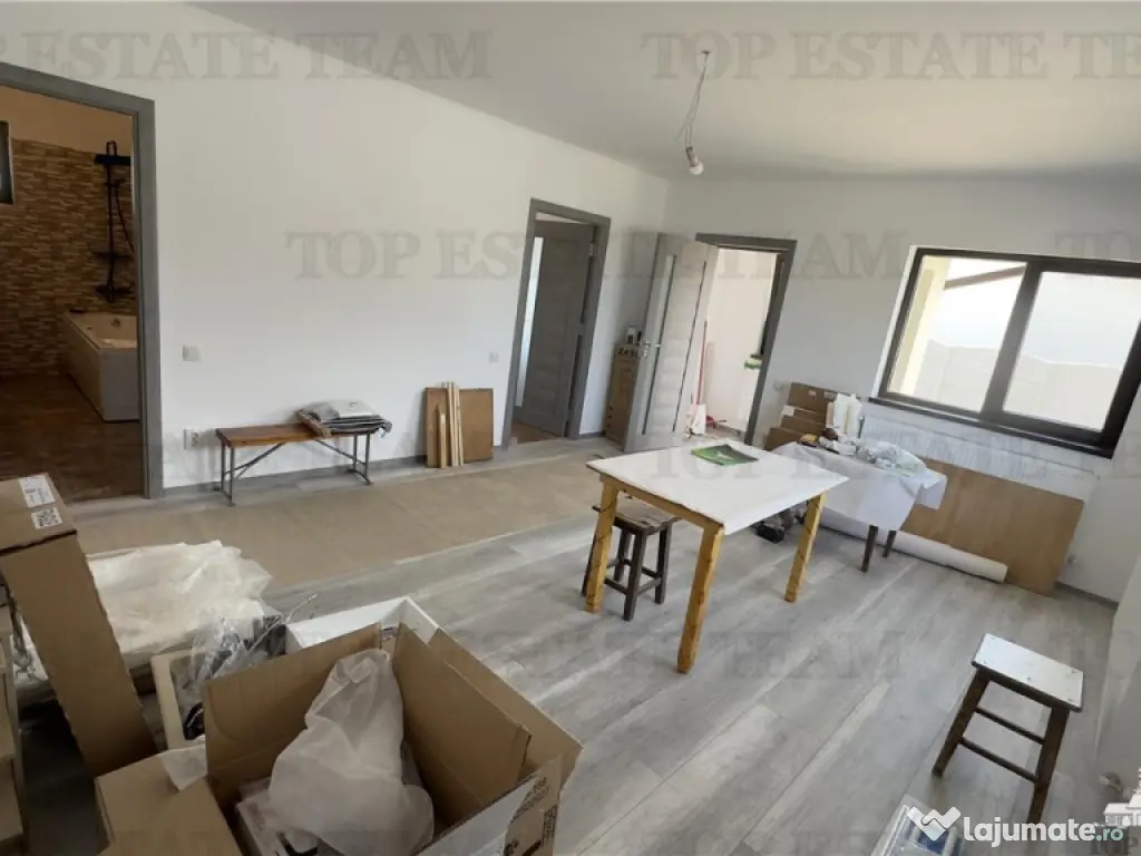 Casa individuala 3 camere pe parter, cu toate utilitatile si 