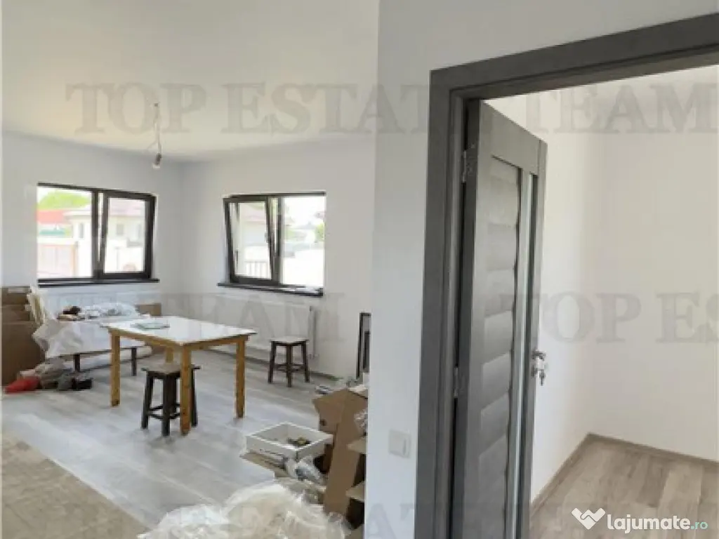 Casa individuala 3 camere pe parter, cu toate utilitatile si 