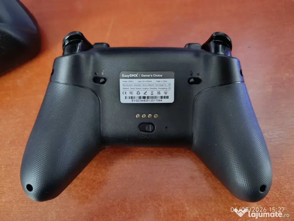 Gamepad wireless, RGB, acumulator, Controller Gaming - incarcator 