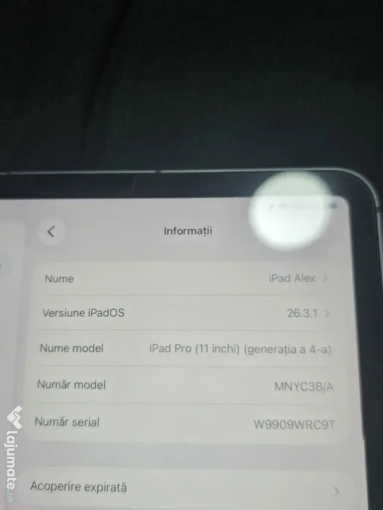 iPad Pro 11 M2 128GB Cellular – stare impecabilă, cu cutie
