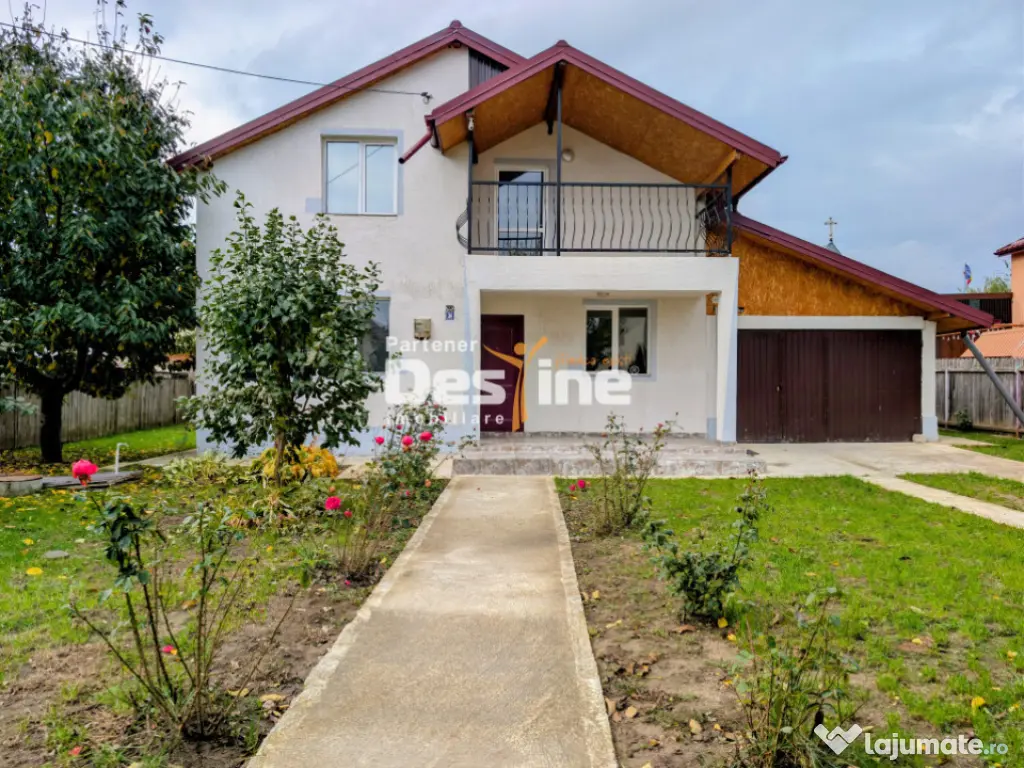 Casă individuală P+M 113 mp + garaj + beci 500 mp teren - 