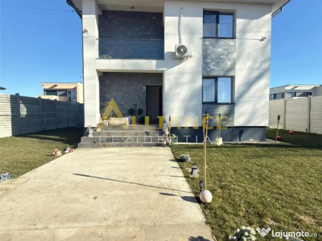 Vila individuala | 4 camere | 2 bai | Pompa de caldura 