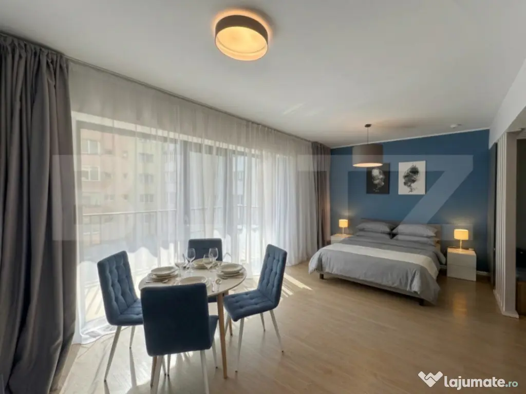 Apartament 1 camera, 45 mp, parcare, lux, Zona: Calea Flores