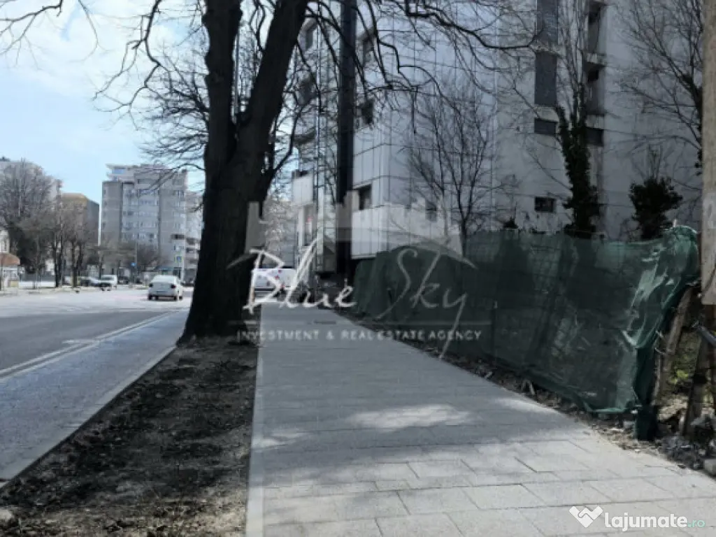 Teren 739 mp cu vizibilitate excelentă la Bulevardul Mamaia 