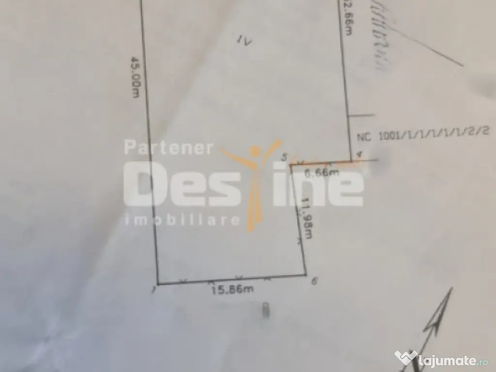 COMISION 0% CUMPARATOR - Teren intravilan 900 mp - Vișan, B