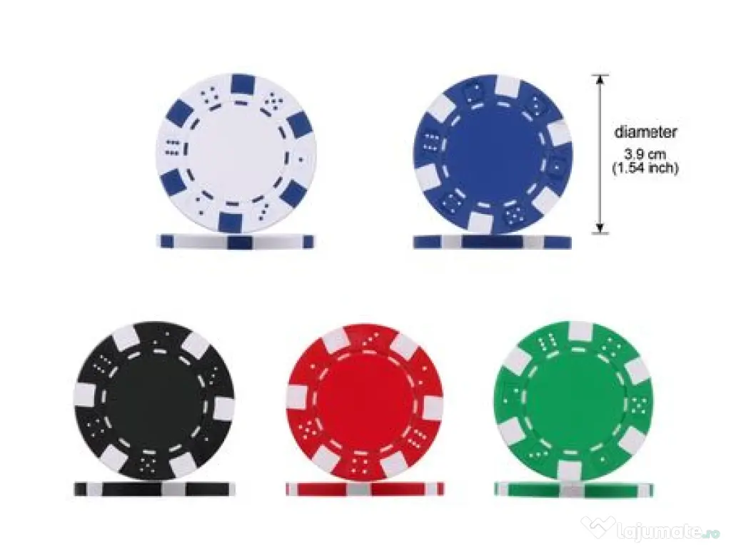 trusa set kit poker 100-500jetoane 