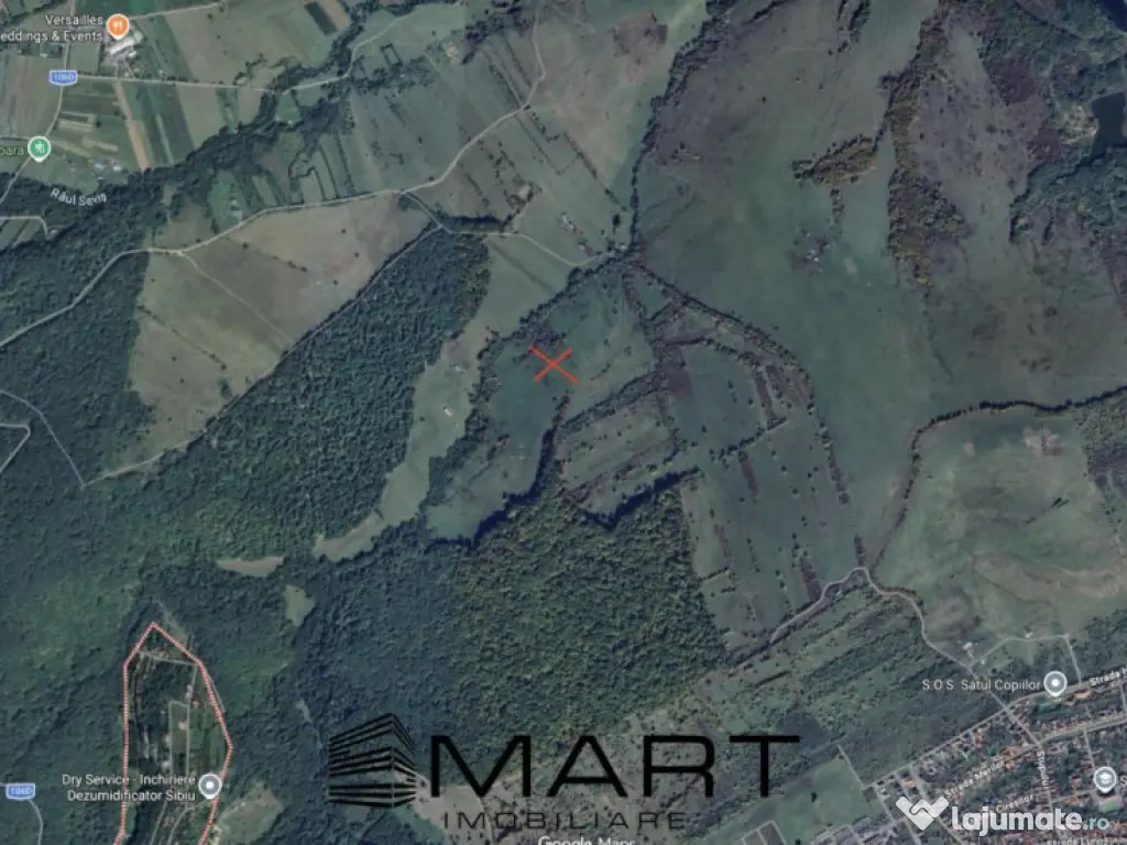 Teren extravilan agricol + fanata 21000mp Cisnadie 