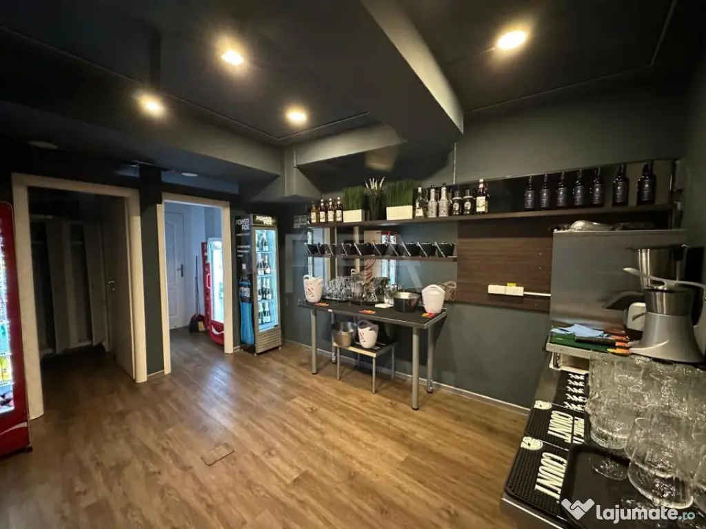 Spațiu comercial închiriat pentru pub/bar 3000€/lună 