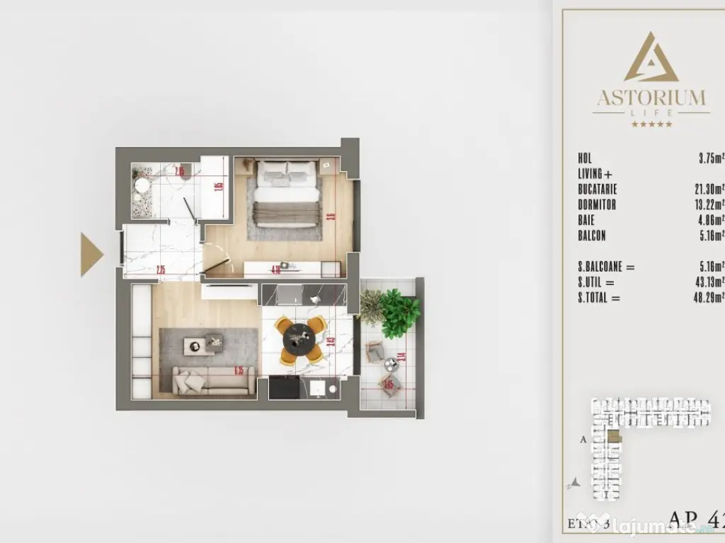 2 CAMERE - BLOC NOU - FINALIZAT - ULTRAFINISAT - PRET PROMO 