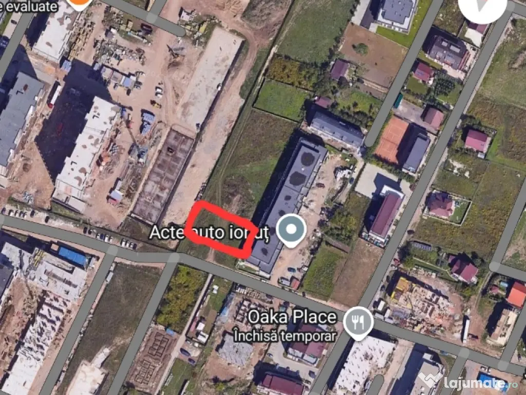 Teren intravilan Tractorul 700 mp - schimb si cu apartament Racadau 