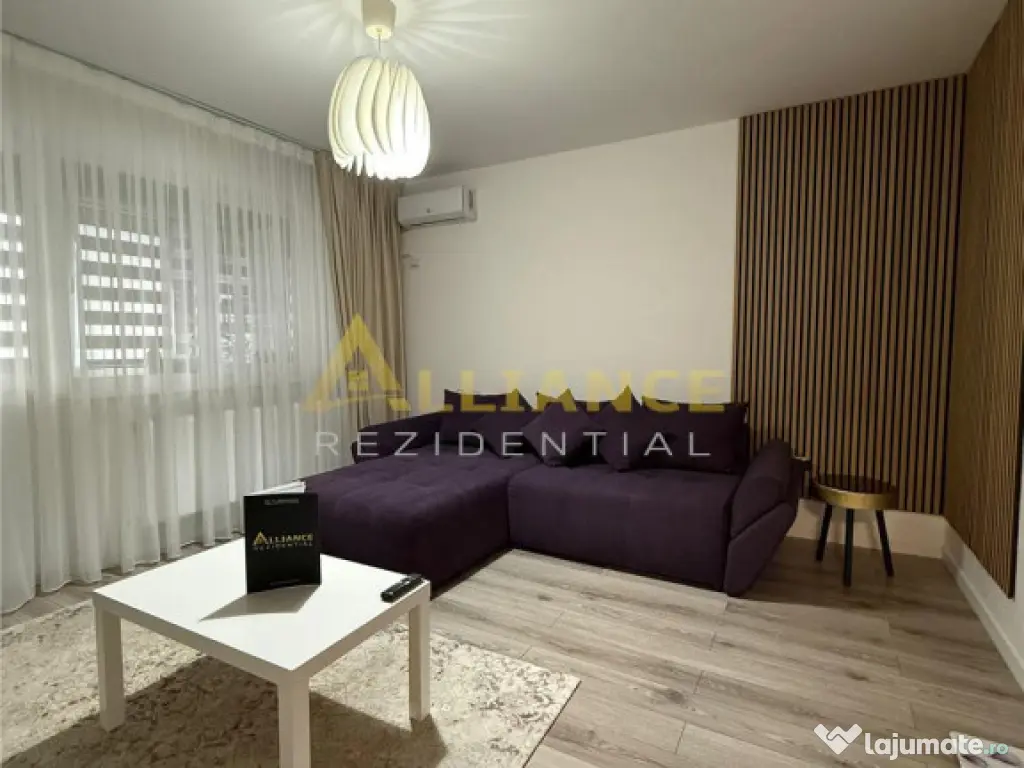 Apartament 2 camere modern mobilat | Imobil nou 2023 | Acces 