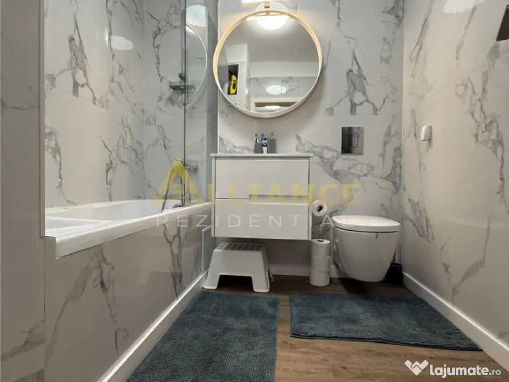 Leordeni-Apartament 2 camere mobilat-utilat 