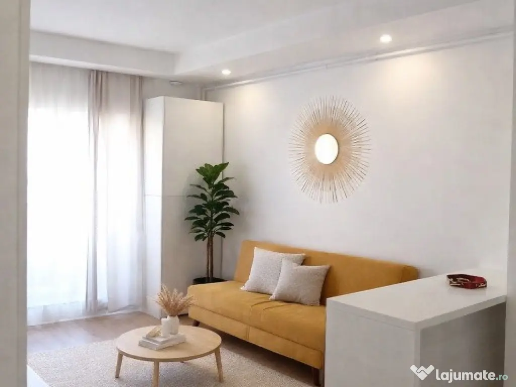 COSMOPOLIS - Apartament 3 camere tip studio, mobilat si utilat 