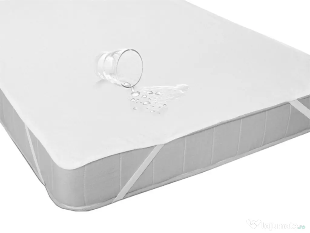 Patut bebe Karolina Il alb cu saltea cocos 120x60x10