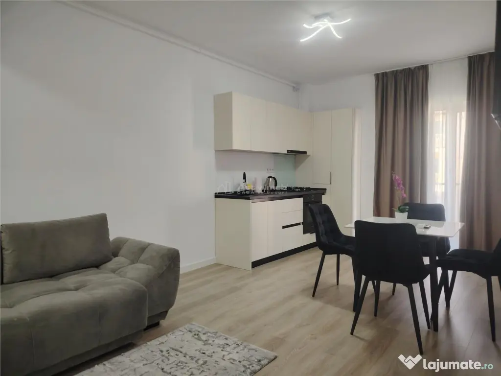 Apartament 2 camere, bloc nou, mobilat si utilat modern 