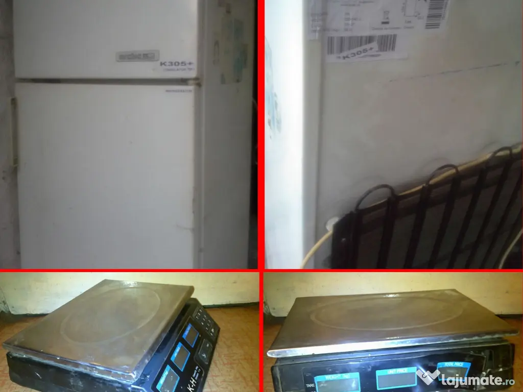 Frigider cu doua usi Arctic si Cantar Digital 