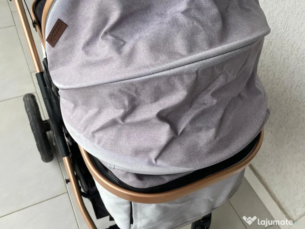 Carucior transformabil 3 in1 Melora, Moonlit Grey, Coccolle 