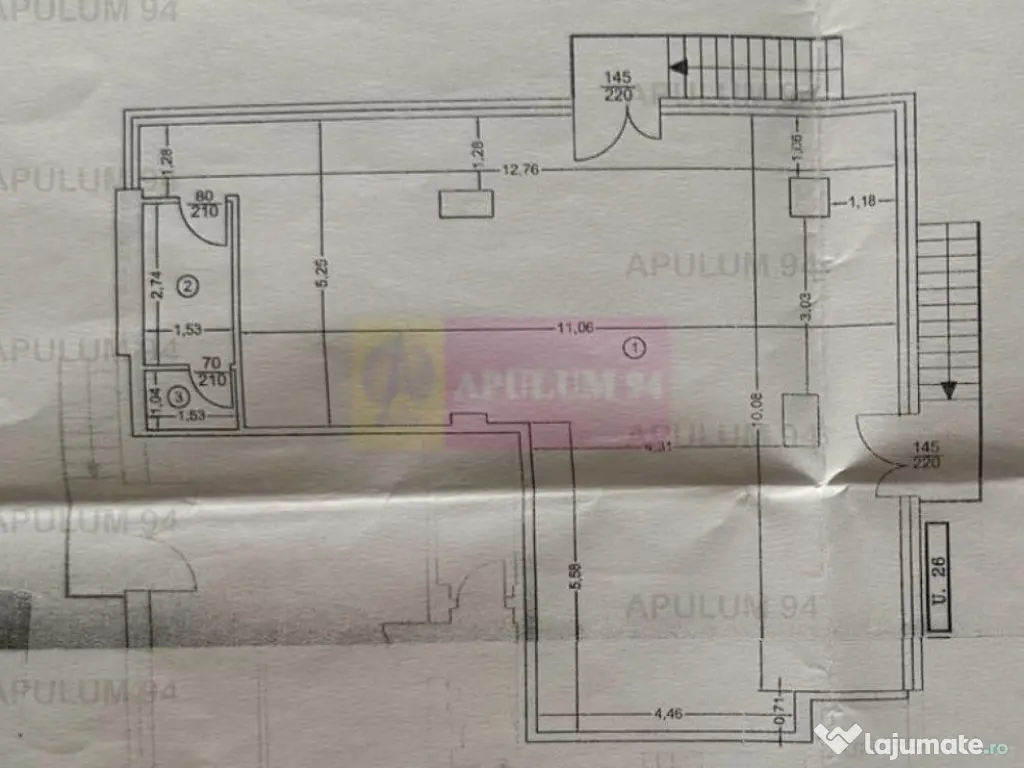 Spațiu comercial 98mp OPEN SPACE zona Metrou Leonida 