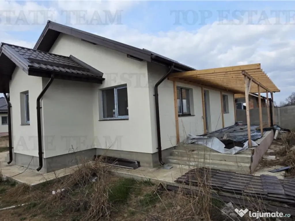 Clinceni - Casa noua individuala 3 camere pe parter/ teren 3 