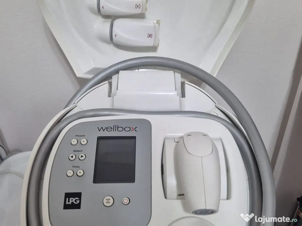 Aparat de masaj vacumatic LPG wellbox cu flapsuri si filtre de rezerva 