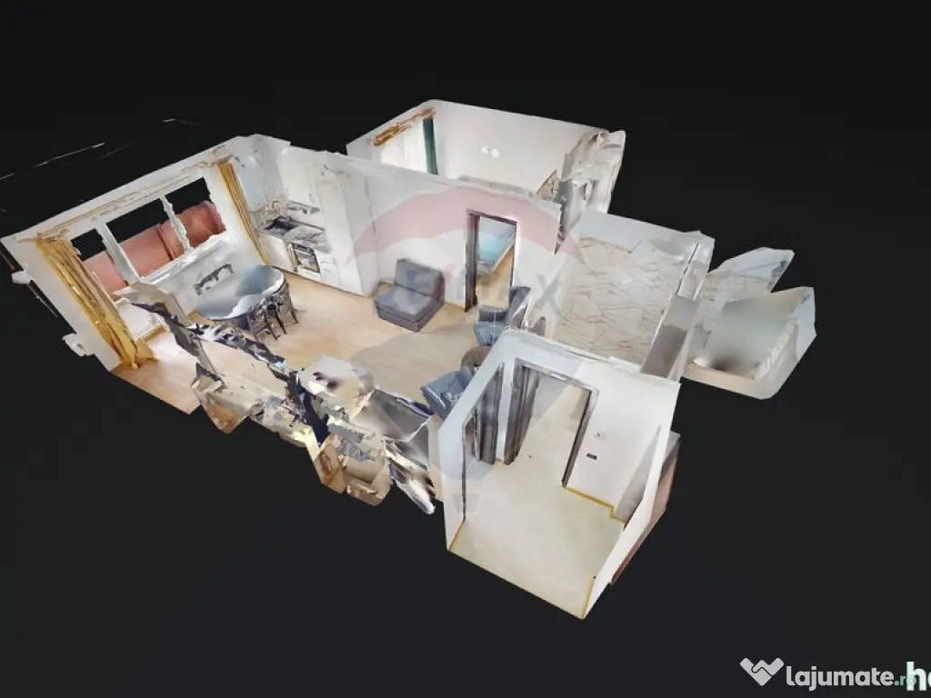 Comision % Studio mobilat și utilat + parcare | Etaj 2 |... 