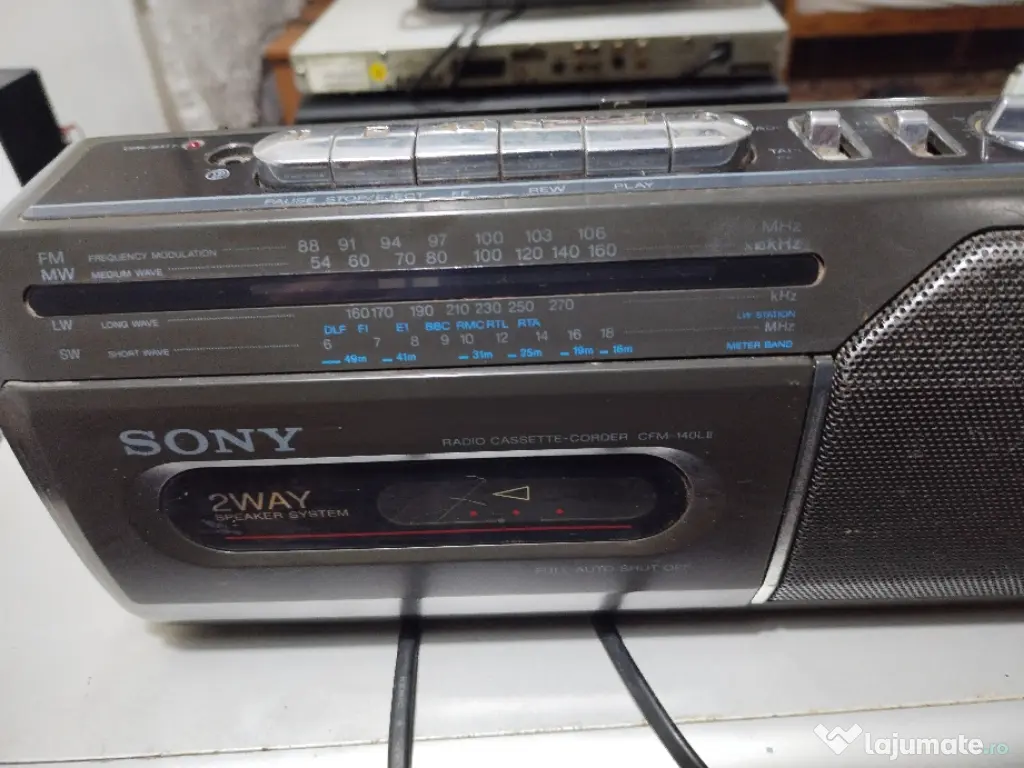 radio casetofon Sony 