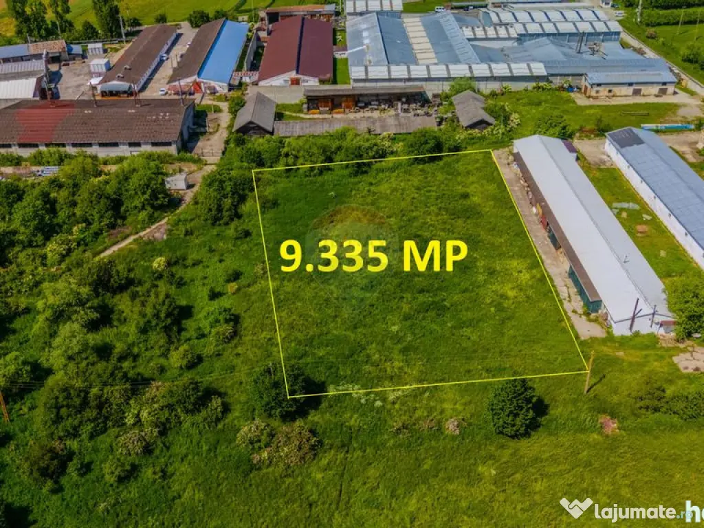 Închiriez Teren Industrial 9.335 mp – Teliu, Brașov (... 