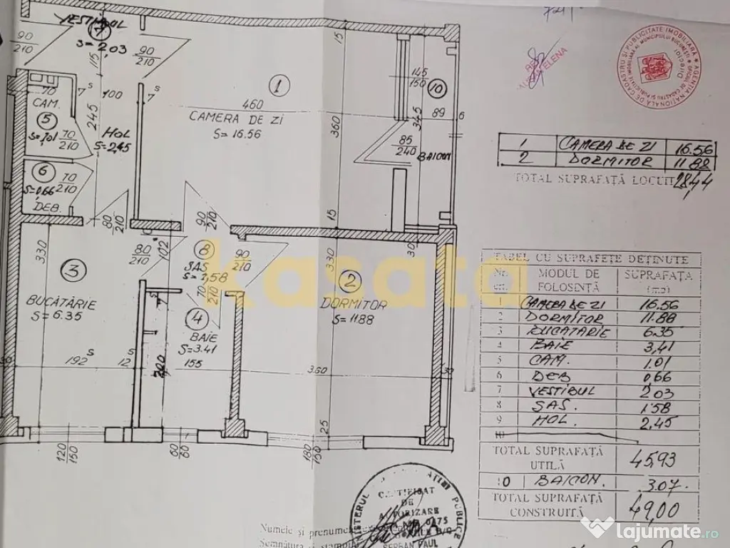 2 Camere | Romancierilor | Metrou la scară | Parc Moghio... 