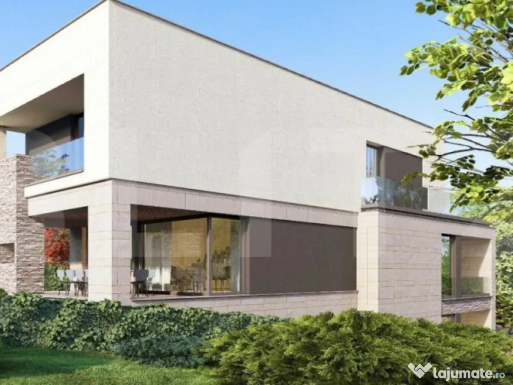 Vila Moderna, 245mp utili, 600mp teren, vedere panoramica-Ca 