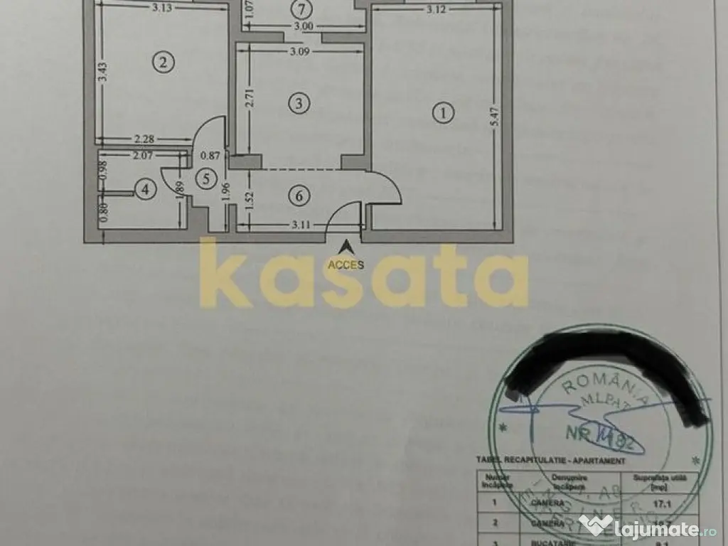 2 Camere | Crângași | Bloc reabilitat | Etaj Intermedia... 