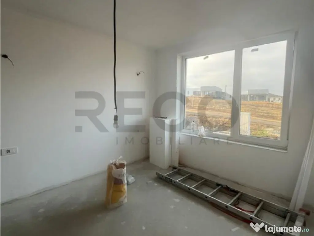 RECO Casa plan parter cu 3 dormitoare-finisata la alb - Pale 