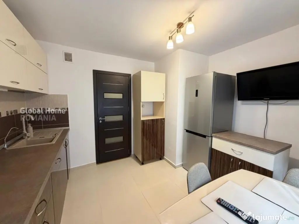 Unirii - Apartament 2 Camere | Centrala Proprie - 2 Locuri 