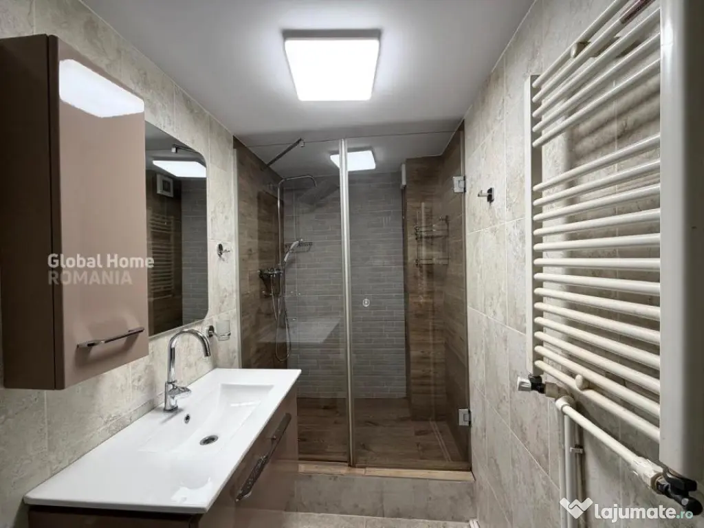 Unirii - Apartament 2 Camere | Centrala Proprie - 2 Locuri 