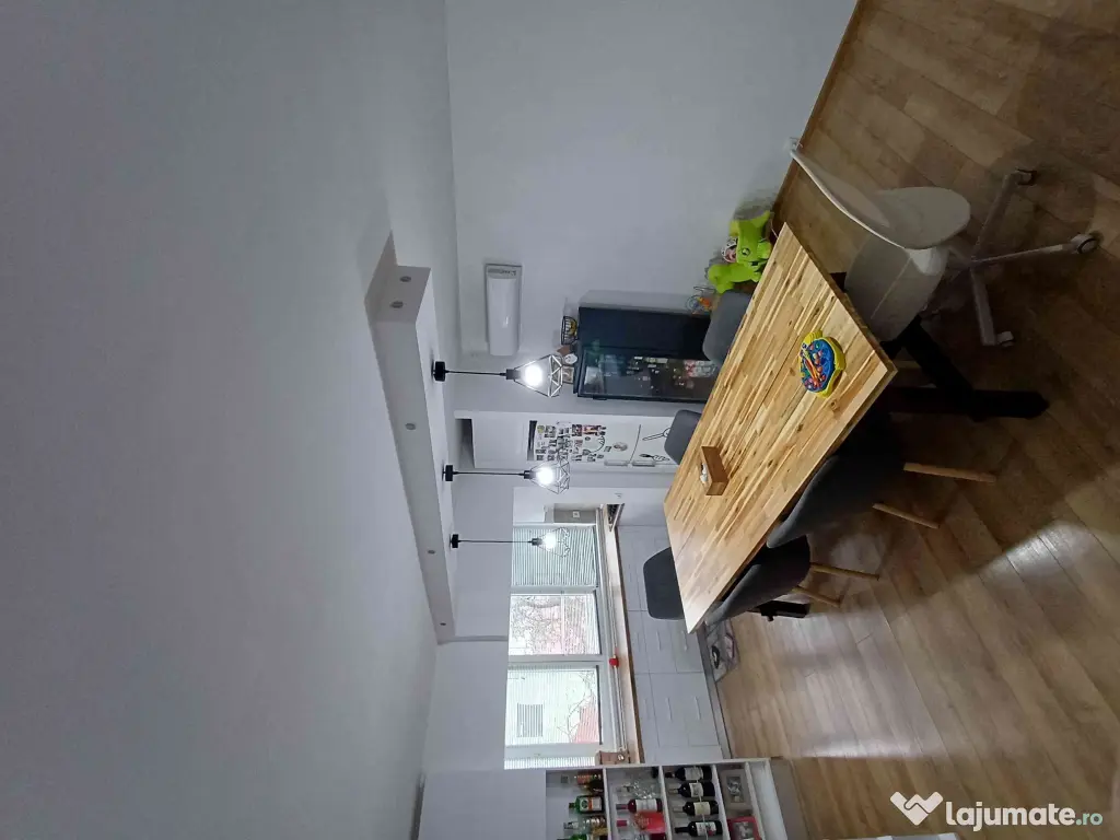 3 camere Otopeni centru – mobilat complet, parcare inclusă, etaj 1/2 