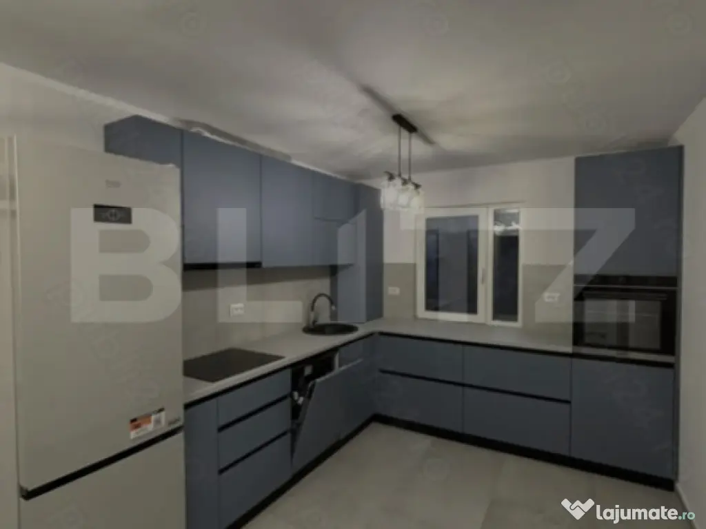 4 camere decomandat, renovat 2025,încălzire în pardoseal? 