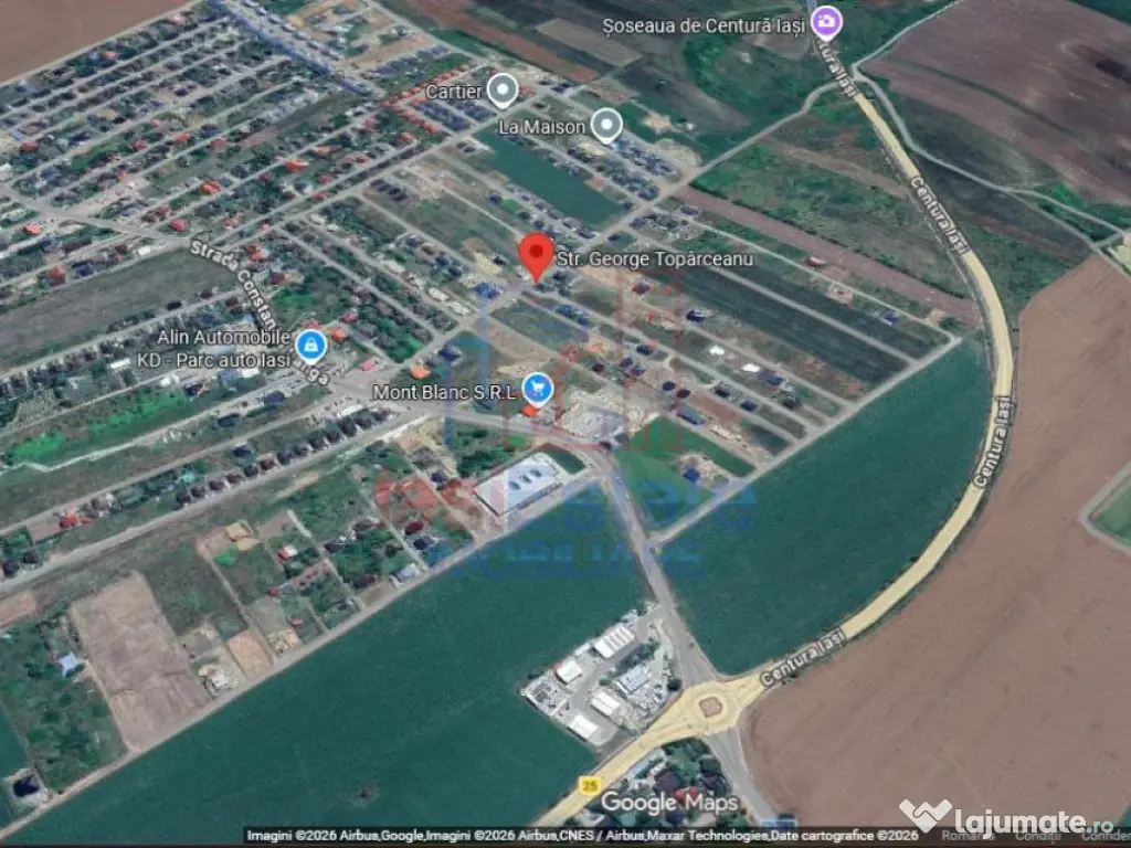 Miroslava str. G. Toparceanu TEREN 459mp intravilan cu toate 