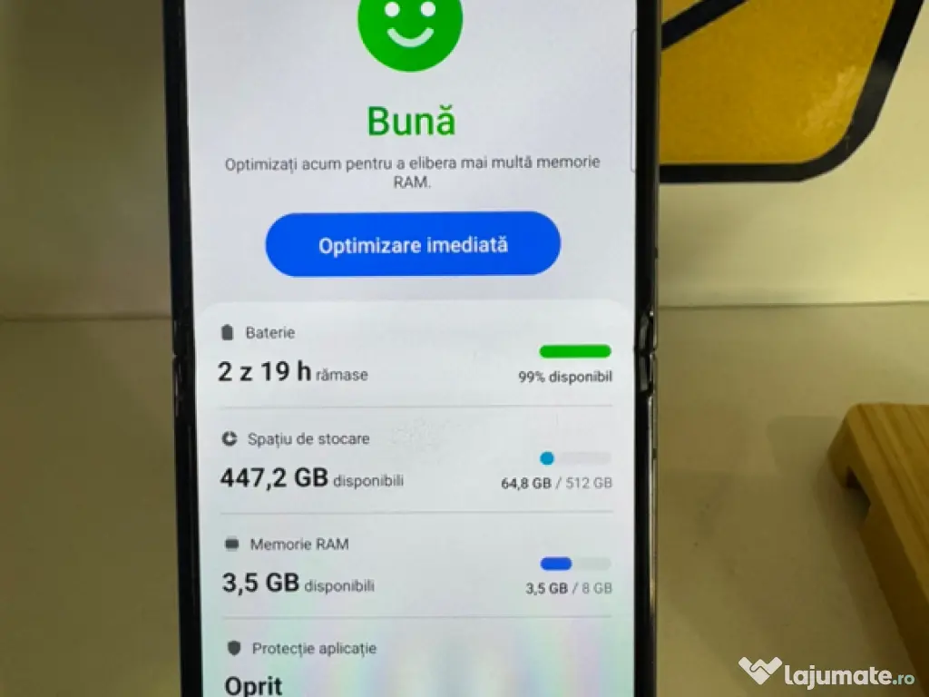 Samsung Z Flip 5 512GB stare buna 