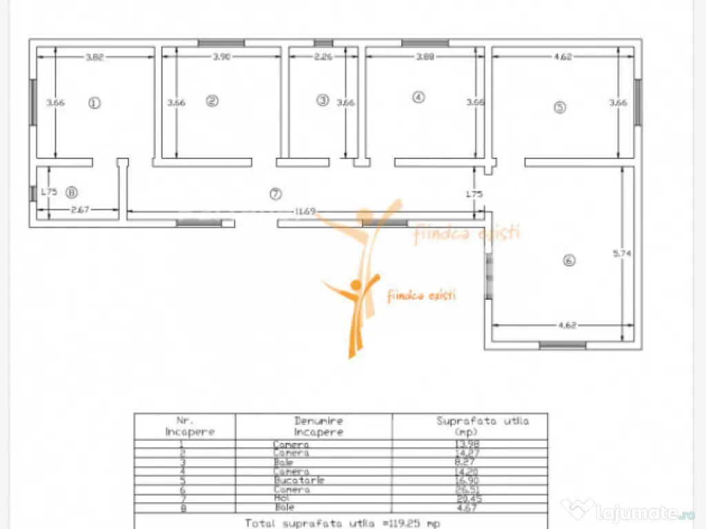 COMISION 0% MOGOSESTI, IASI - Casa individuala 120mp + 1000 