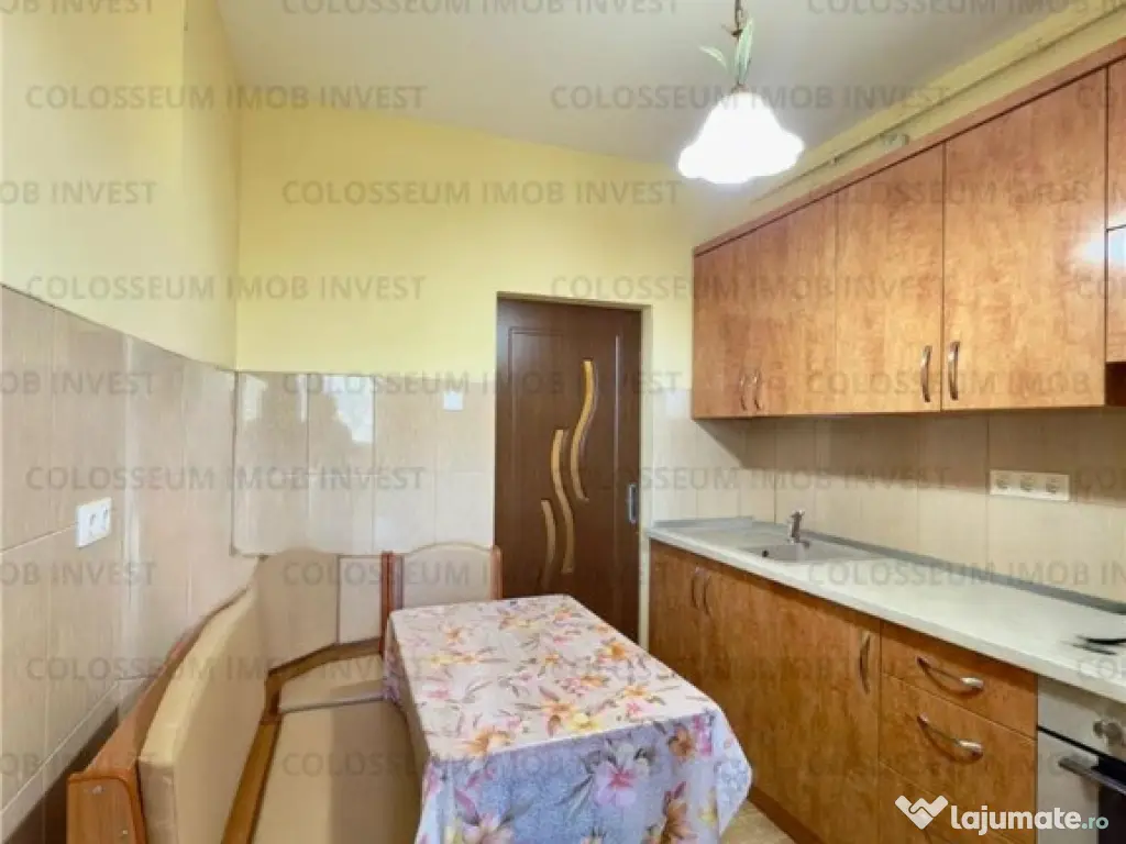 COLOSSEUM: Apartament 2 camere bloc caramida mobilat utilat beci Astra 
