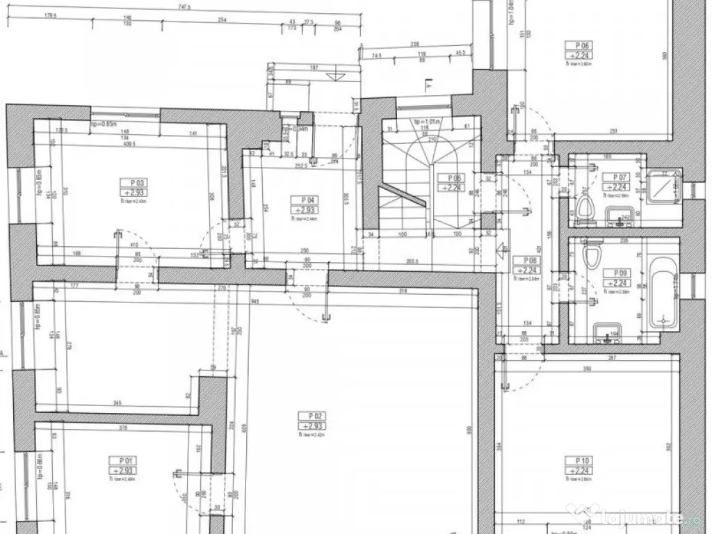 Vila cu potential, 2 garaje, teren 1.080 mp, strada Marasest 