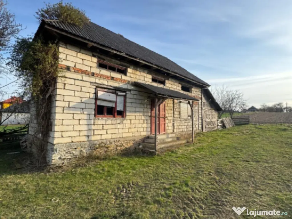 Casă Asuaju de Sus, 47 ari teren, investiție, necesită re