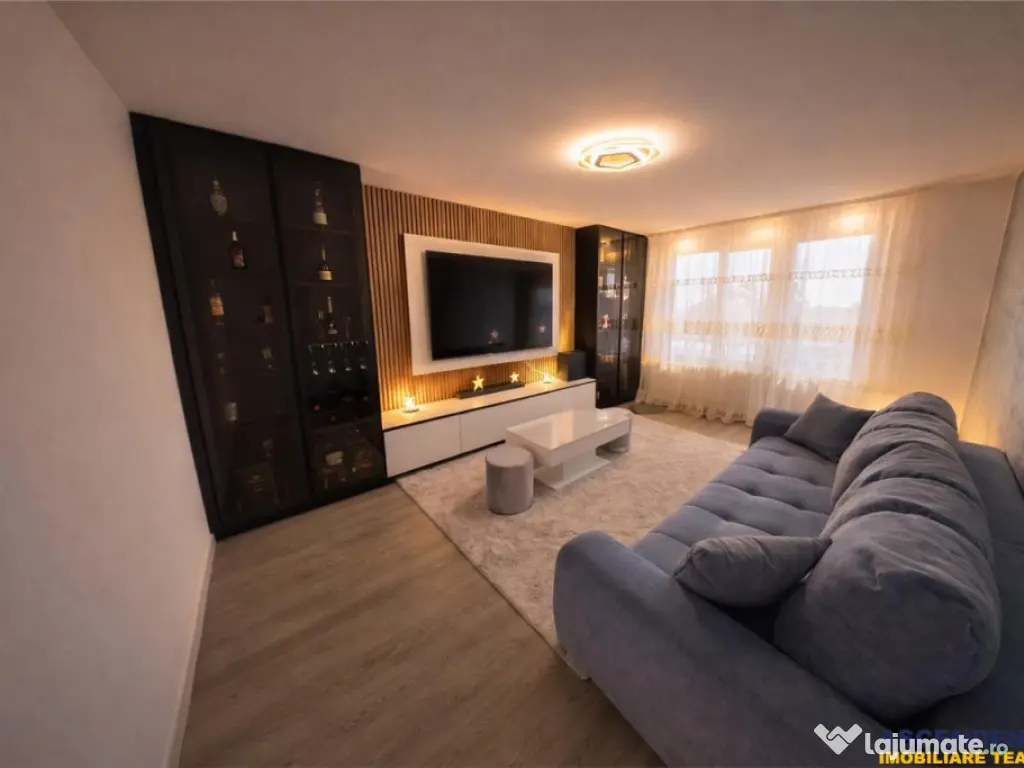 Apartament 2 camere decomandat, luminos, vedere pe 2 parti, 