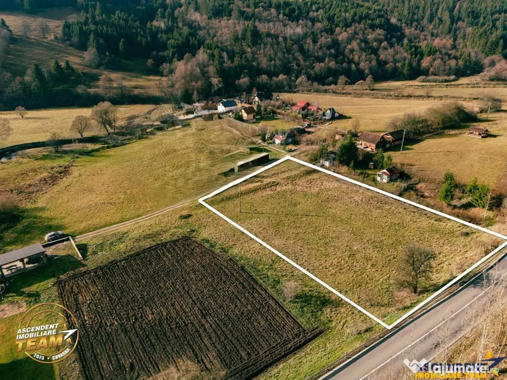 FILM! Teren cu potential, 3.100 mp, langa drumul principal, 