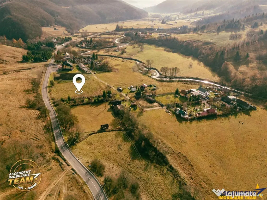 FILM! Teren cu potential, 3.100 mp, langa drumul principal, 